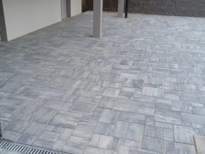 Pokládka terasy a schodov zo zámkovej dlažby - Kamenica, obrázok 3