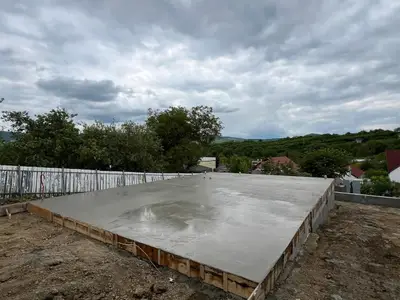 Základová doska – rodinný dom Lipany